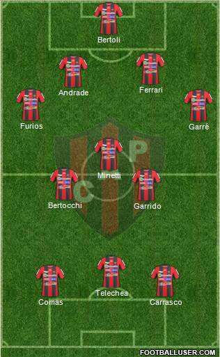 Patronato de Paraná Formation 2016