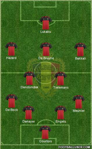 Belgium Formation 2016