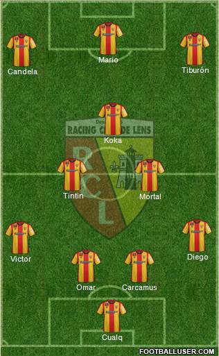 Racing Club de Lens Formation 2016
