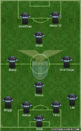 S.S. Lazio Formation 2016
