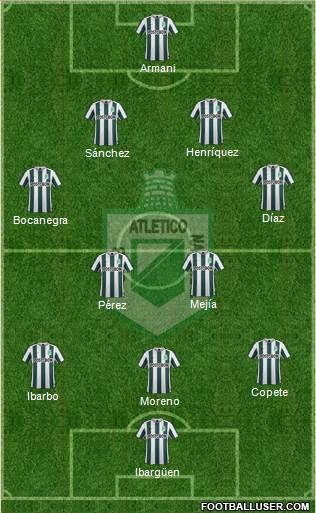 CDC Atlético Nacional Formation 2016