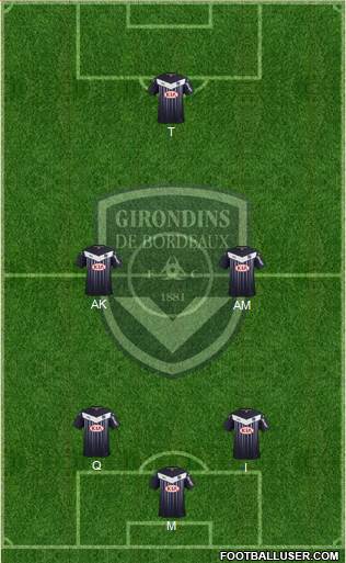 FC Girondins de Bordeaux Formation 2016