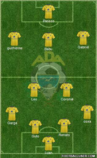 A.D. Alcorcón Formation 2016