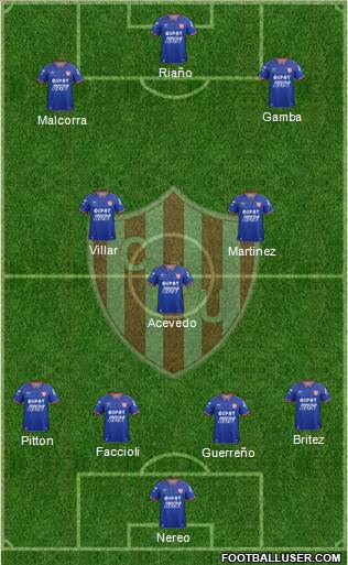 Unión de Santa Fe Formation 2016