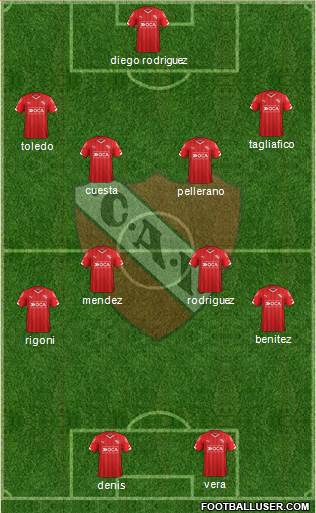 Independiente Formation 2016