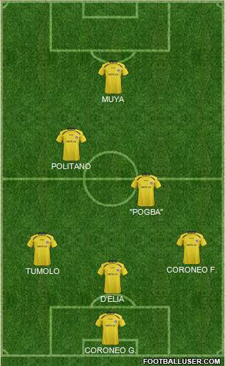 Yeni Menemen Belediyespor Formation 2016