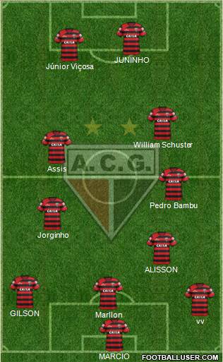 Atlético C Goianiense football formation