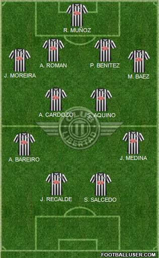 C Libertad Formation 2016