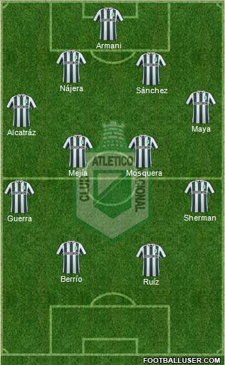 CDC Atlético Nacional Formation 2016