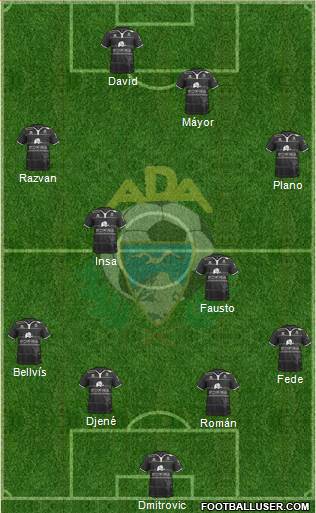 A.D. Alcorcón Formation 2016