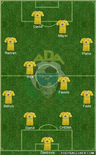 A.D. Alcorcón Formation 2016