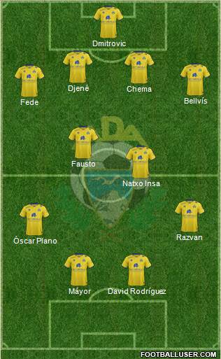 A.D. Alcorcón Formation 2016