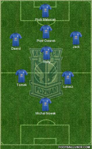 Lech Poznan Formation 2016