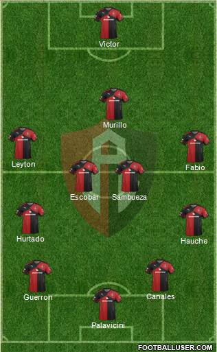 Club Deportivo Atlas Formation 2016