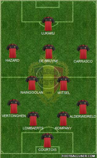 Belgium Formation 2016