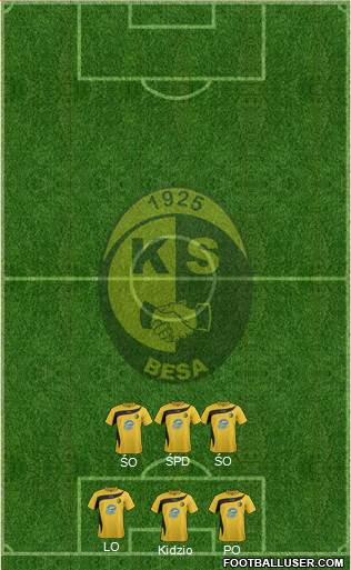 KS Besa Kavajë Formation 2016