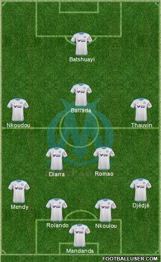 Olympique de Marseille Formation 2016
