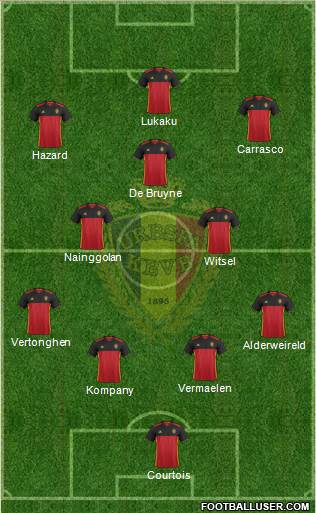 Belgium Formation 2016