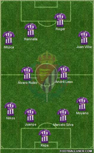 R. Valladolid C.F., S.A.D. Formation 2016