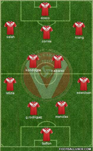 Varese Formation 2016