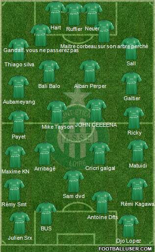 A.S. Saint-Etienne Formation 2016