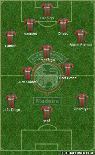 Clube Sport Marítimo - SAD Formation 2016