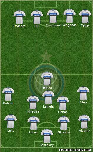 F.C. Internazionale Formation 2016