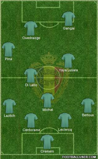 Belgium Formation 2016