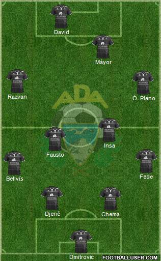 A.D. Alcorcón Formation 2016