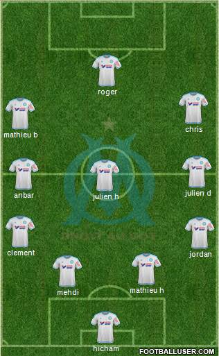 Olympique de Marseille Formation 2016
