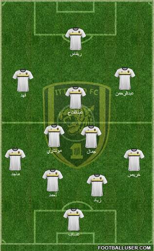 Al-Ittihad (KSA) Formation 2016