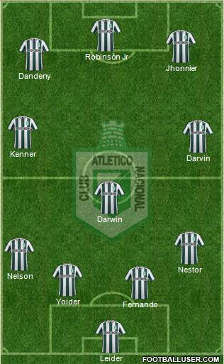 CDC Atlético Nacional Formation 2016