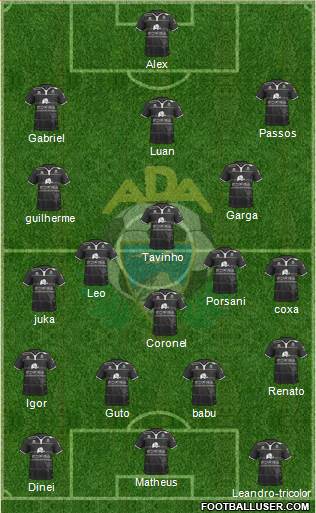 A.D. Alcorcón Formation 2016