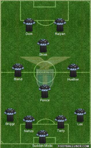 S.S. Lazio Formation 2016