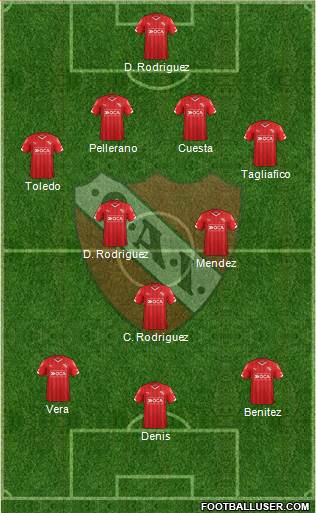 Independiente Formation 2016