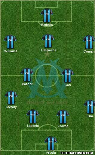 Olympique de Marseille Formation 2016