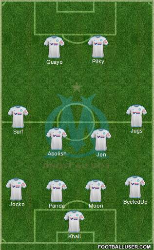 Olympique de Marseille Formation 2016