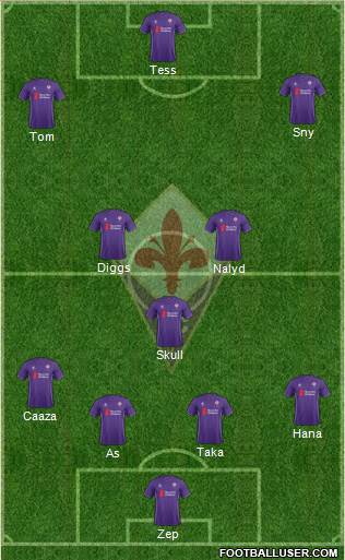 Fiorentina Formation 2016