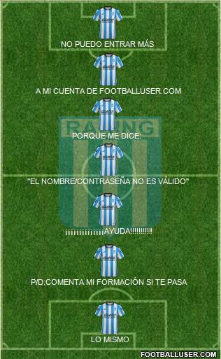 Racing Club Formation 2016