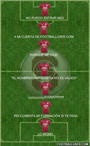 CD Saprissa Formation 2016