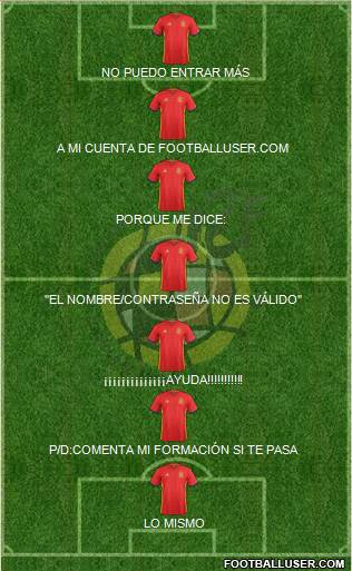 Spain Formation 2016