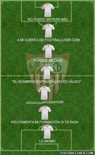 Sevilla F.C., S.A.D. Formation 2016