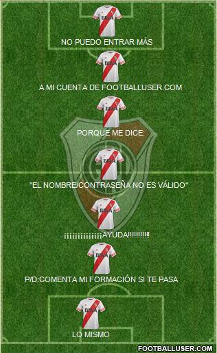 River Plate Formation 2016