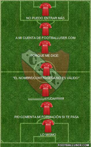 Independiente Formation 2016
