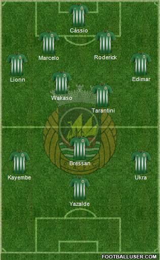 Rio Ave Futebol Clube Formation 2016