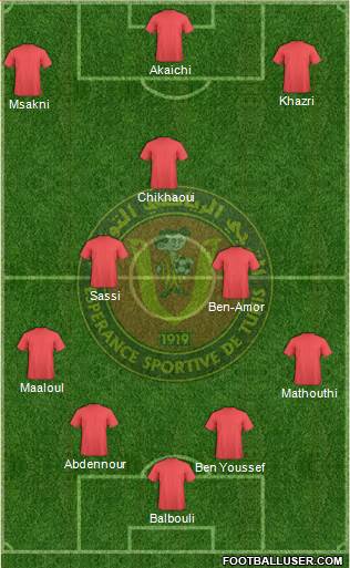 Espérance Sportive de Tunis Formation 2016