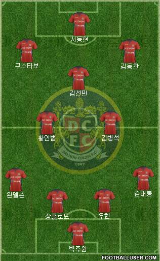 Daejeon Citizen Formation 2016