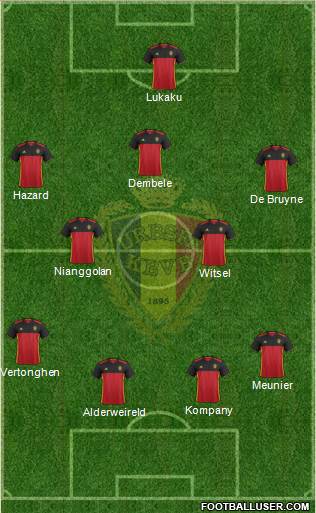 Belgium Formation 2016
