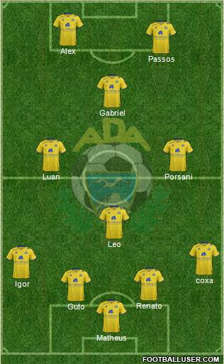 A.D. Alcorcón Formation 2016