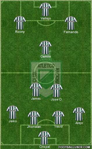 CDC Atlético Nacional Formation 2016